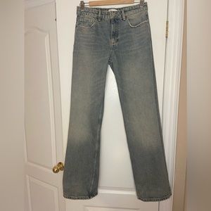 Zara Mid Rise Loose Jeans